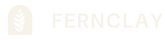 Fernclay logo, reversed for dark backgrounds